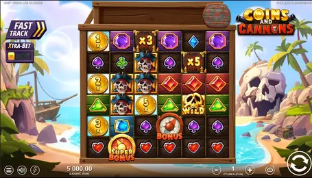 Coins And Cannons demo слот
